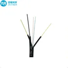 Cable 2 Core Flat 1f 2f 4f Indoor Outdoor G657a2 FTTH Fiber Optical Drop Cable 2 Core Flat Cable