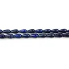 Gemstone Shape Gemstone Natural Lapis Lazuli Drops Shape Briolette Strand Smooth Loose Gemstone Round Drops