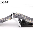 Belt Elastic Elastic Belt Braided Stretchy Webbing Belt Elastic With Woven Logo