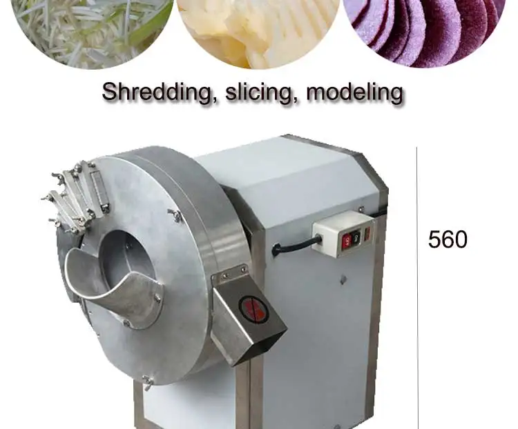 Commercial Vegetable Cutting Machine Potato Food Cutting Vegetables Cutter Hotels Canteen Sale Chopper Cut Machines supplier