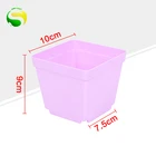 Home Garden Flower Vase Plant Pots Outdoor Wholesale Plastic Flower Pots