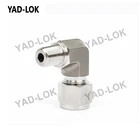 European Union Elbow Fitting YAD-LOK Christmas 2018 Custom European Stainless Equal Elbow Union Tube Fittings