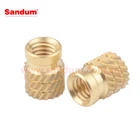 Threaded Insert M4 Thermo-set Heat Staking Threaded Insert For Plastic M3 M4 M5 M6