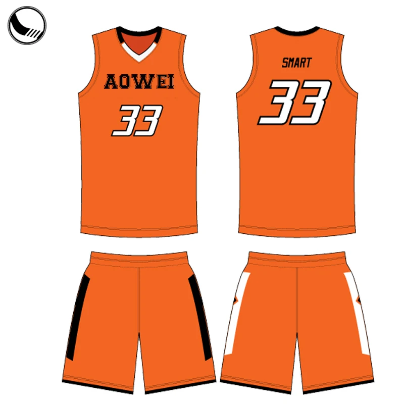 orange and black basketball jersey