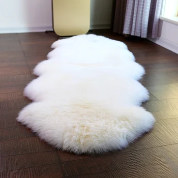 Textiles Leather Products Finished Sheep skin rugs Wholesale