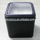 Watch Tin Watch Square Watch Tin Box With PVC Window