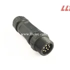 Male Female Connector M12 8 Pins Field Installable Male To Female Waterproof Connector