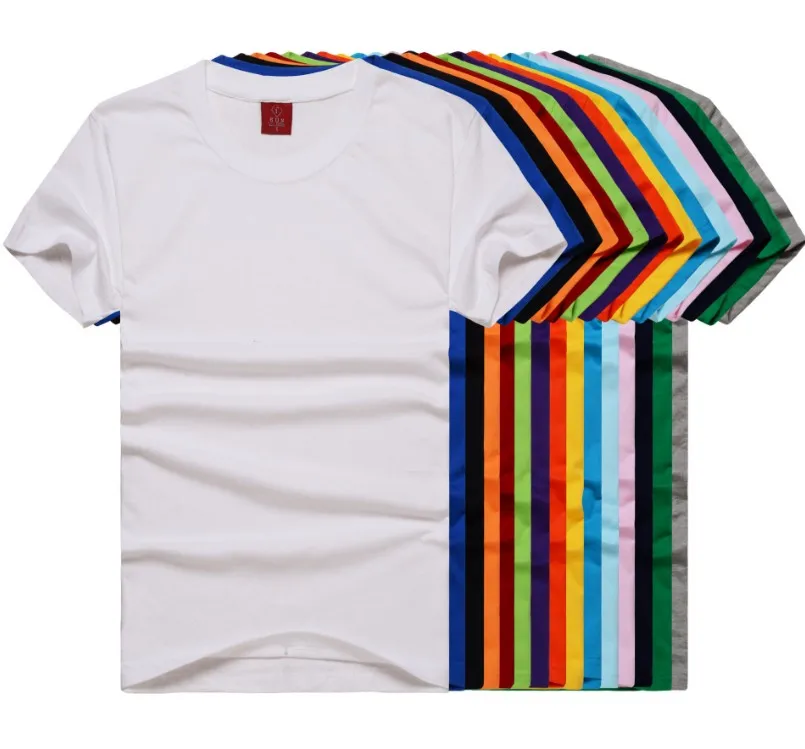 Unionpromo Custom Logo Mutil Color 100% cotton t-shirt for Wholesale China