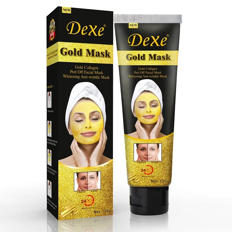 gold collagen crystal facial masks
