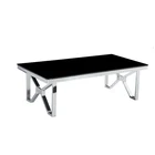 Metal Coffee Table 20169 Chinese Modern And Luxuery Metal Legs And Small Round Glass Designer Coffee Table