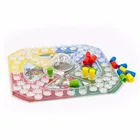 Chess Set Chess Set Game Custom POP N HOP Mini Plastic Chinese Chess Set Chess Games With Dice