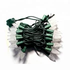 100 LED C6 Green Wire String Light Set Strawberry LED String light, Mood Lighting High Brightness and Energy Saving