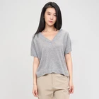 Cashmere Short Sleeves Cashmere Sweater Women Spring And Summer Relax-fit Cashmere Short Sleeves Pullover Sweater