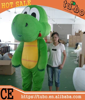 plush advertising walking Dragon character costume for sale