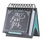 Custom Flip Deck Calendar 365 Pages Tear Off Desktop Calendar For Office Table