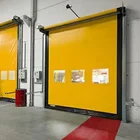 Pvc Door Pvcpvc Automatic Pvc Plastic High Speed Rolling Shutter Door For Warehouse With Clear View