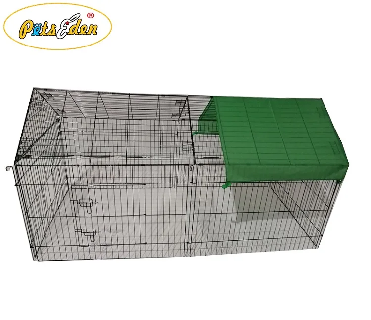 outdoor metal rabbit cages