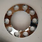 Truck Chromed Wheel Chrome Chrome Wheel Caps Truck Body Parts Chromed Wheel Hub Cap For Freightliner Cascadia ACX40100