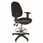 Drafting Chair Quality Fabric Office Drafting Chair /height Adjustable Operator Chair/steel Frame Office Chair