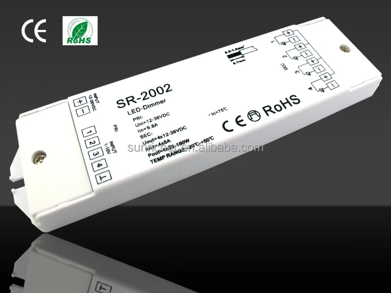 110V dimmer control by push , 110v analog, potentiometer, View 110V dimmer, Sunricher Product
