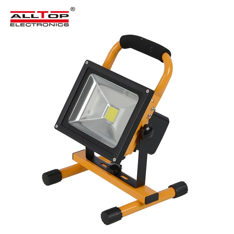 Portable 10/20/30/50W Work LED Rechargeable Outdoor Spot Light Flood Lamp US 