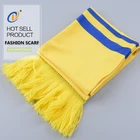 Custom Scarf Scarf Supplier Sample Free Hot Sale Custom Printed Fans Football Knitted Scarf