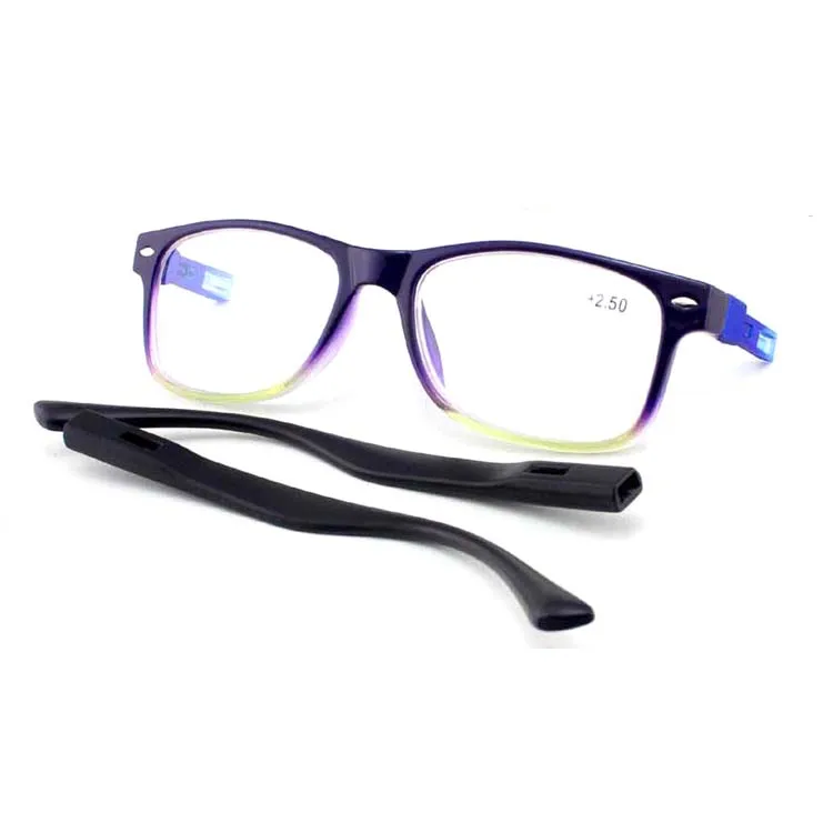 eyeglasses with changeable arms