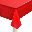 Covers Plastic Table Covers Party Essential 12 Pack Heavy Duty Rectangle 54" X 108" Plastic Tablecloth Table Covers