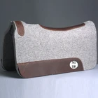 Professional Choice Western Horse Pad Custom Logo Neoprene Felt Saddle Pad Exported To Worldwide