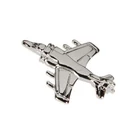 Wings Pins And Badge Custom Brooches Memorial Magnetic Metal Air Airplane Wings Hard Lapel Pin Badge