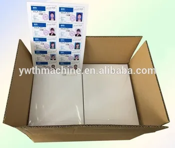 A A White Inkjet Printable Pvc Sheet For Plastic Pvc Card Making