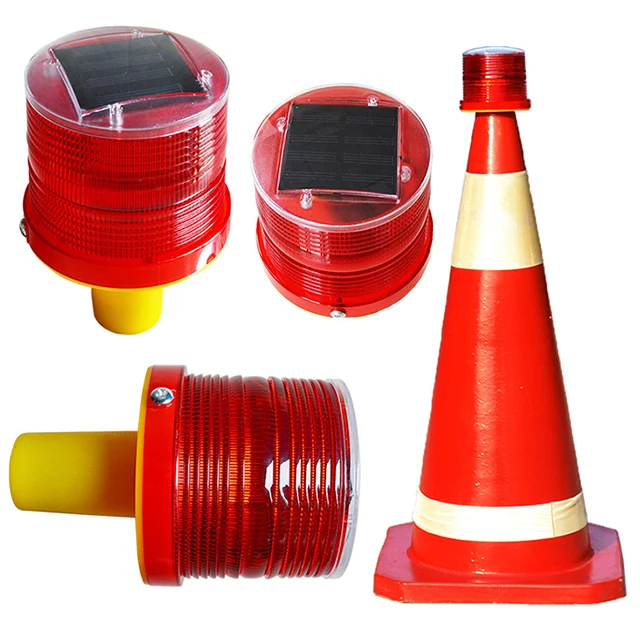 flashing cone warning light