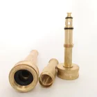 Brass Sprayer Nozzle Heavy Duty Brass Adjustable Twist Pressure Sprayer Garden Brass Hose Nozzle
