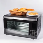 Convection Oven Pizza 240V 3 Rack Location Convection Digital Electric Mini Pizza Oven For Bread