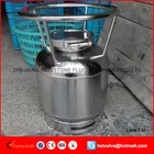 Stainless Steel 25lb Stainless Steel Solvent Tanks Ss304 With Or Without Jacket Tank