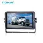 Car 1080p Car Reversing Monitor 1080P 7 Inch Car Reverse Monitor System Support 4CH X 1080P / 720P Cameras