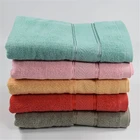 Towel Dyed Jacquard Hebei Gaoyang Towel Manufacture Supply Plain Dyed Dobby Jacquard Cotton Bath Towel Set