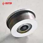 Top supplies flanged rail steel train wheels manufacture for sale