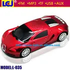 L-035 mini portable car toy speakers with fm radio mp3 player