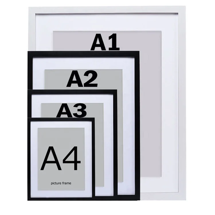 70x100 cm 68x98 50x70 A3 Picture Frames for Posters A2 A1 Photos size A4 
