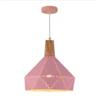 Lamp Modern Simple Multilateral Macaron Pendant Lamp Restaurant Chandelier Nordic Creative Geometric Chandelier