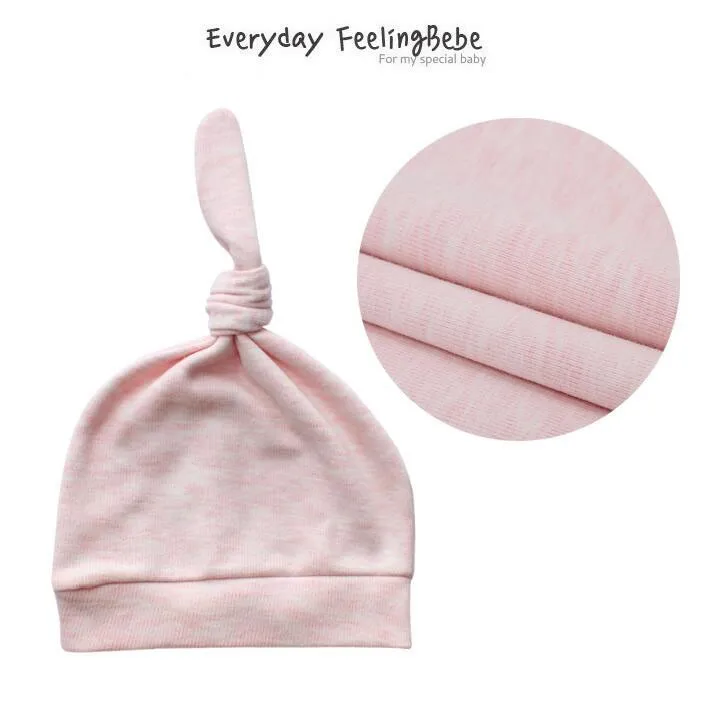 manufacturer High quality soft and comfortable white hospital baby hat baby capP