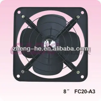 Axial Flow Exhaust Fan, 10-Inch, 220V, Cast, 1350rpm - detail 12