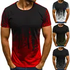 Summer Fitted T-shirt Men's Slim Fit T Shirt Sport Custom T Shirt Men Summer Clothing