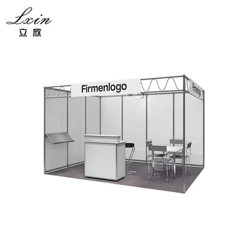 Manufactory trade show display equipment low cost model exhibition both stands