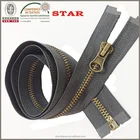Zipper Jackets Zipper Metal #5 Open End Metal Zipper For Mens' Jackets