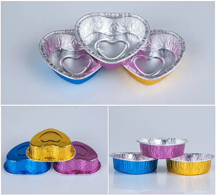product tia qb17 designer aluminum foil pan pentagon shaped baking pan high strength foil pan-6