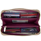 Clutch Bag Stylish Functional Men's Zipper Wallet Large Purse Clutch Bag