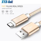 Free Shipping 10FT Nylon Braided Data Cabke For Samsung Phone Charger For Macbook