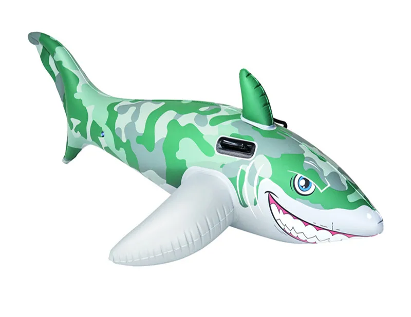 camouflage gris / vert Bestway Bestway 41092 Shark Ride On 183 x 102 cm 